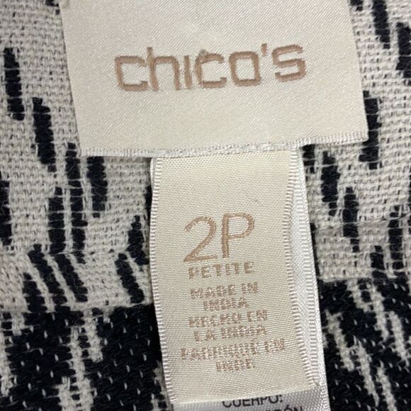 Chico’s Artisan Embroidered Applique Jacket - Picture 7 of 9